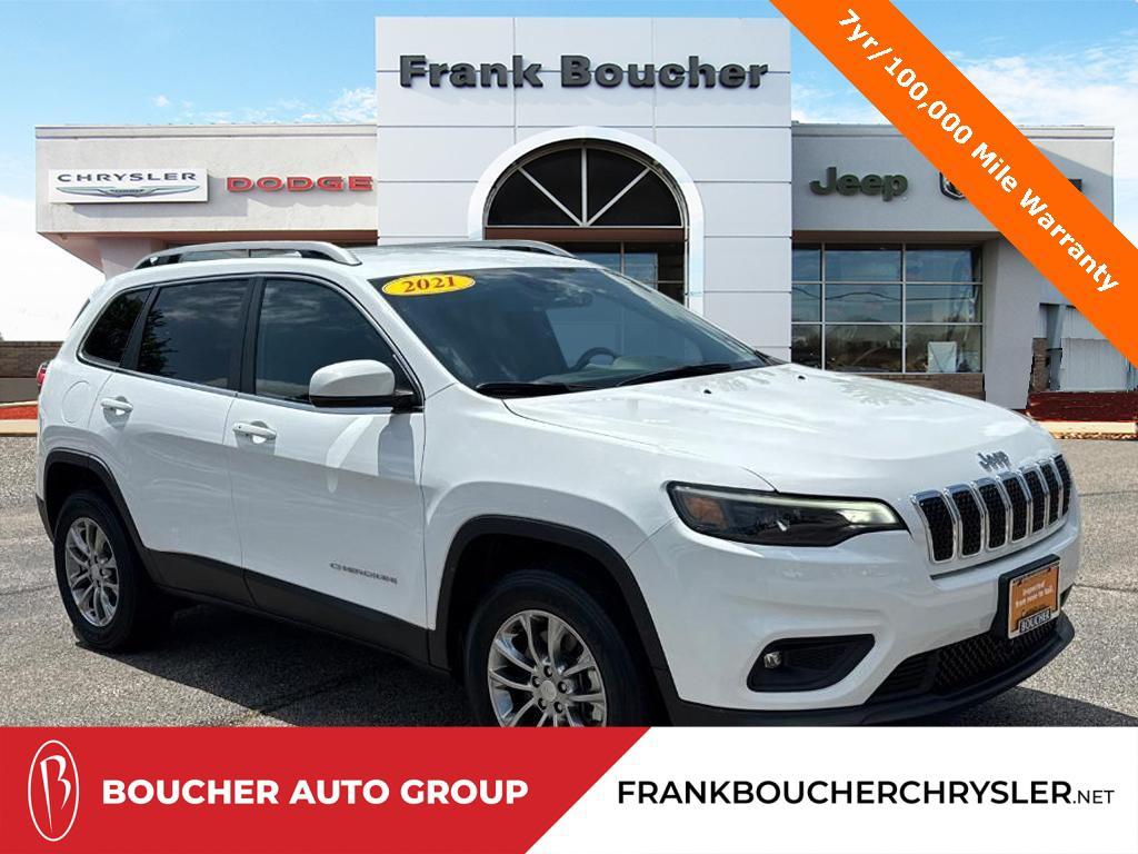 used 2021 Jeep Cherokee car, priced at $24,000