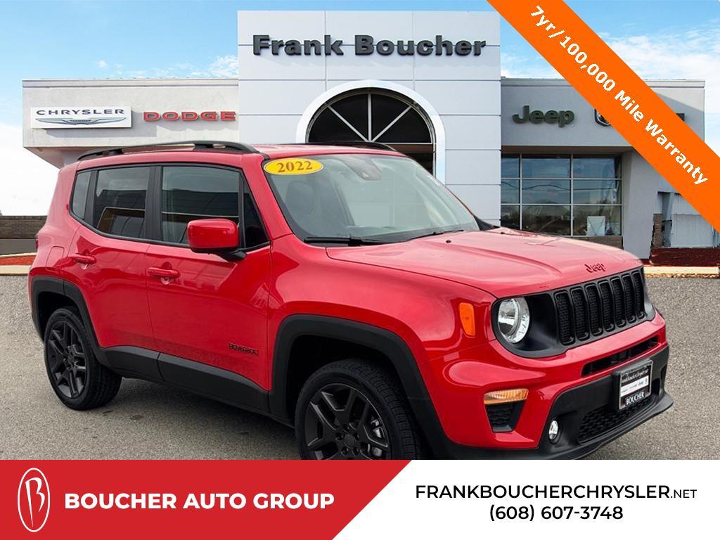 used 2022 Jeep Renegade car, priced at $22,648