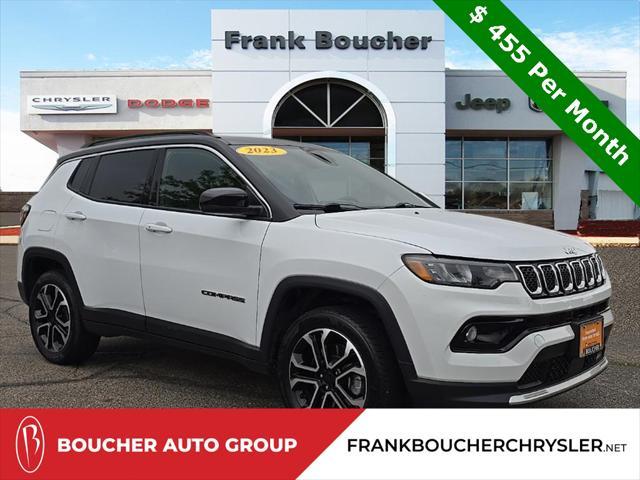 used 2023 Jeep Compass car, priced at $25,234