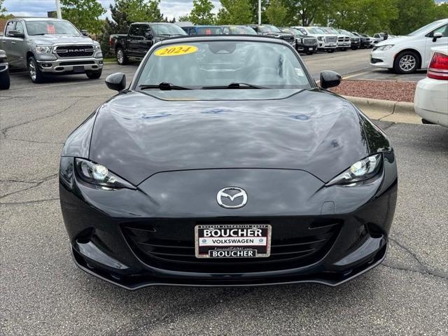 used 2024 Mazda MX-5 Miata car, priced at $27,855