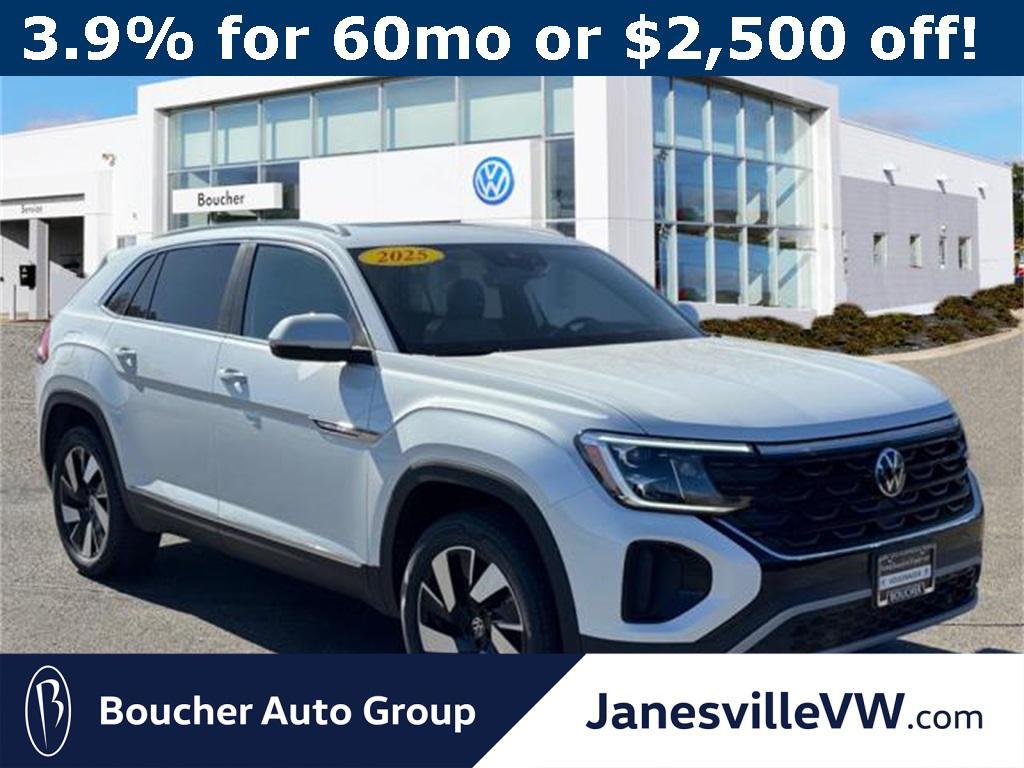 new 2025 Volkswagen Atlas Cross Sport car, priced at $46,178