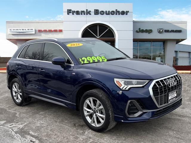 used 2021 Audi Q3 car, priced at $27,500