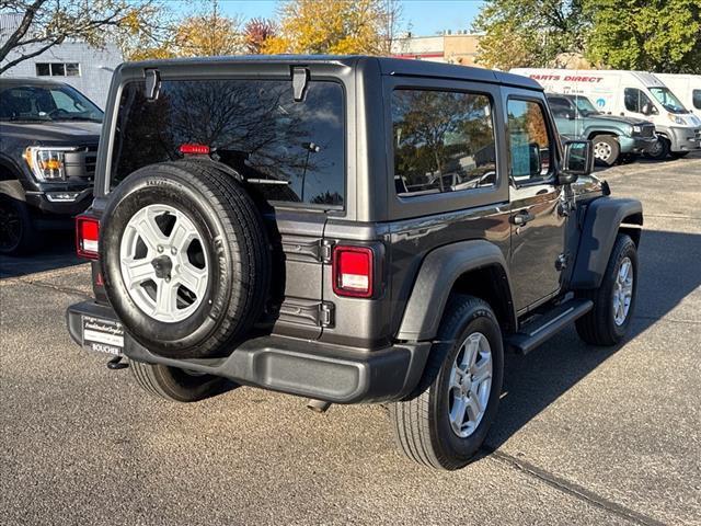 used 2022 Jeep Wrangler car, priced at $32,000