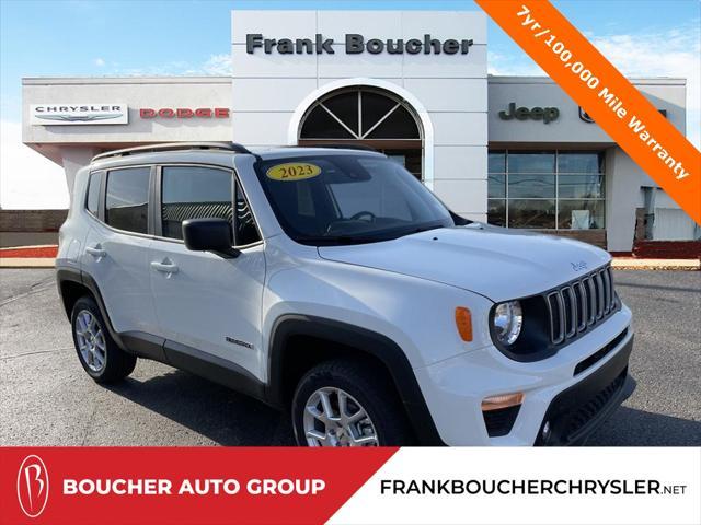 used 2023 Jeep Renegade car, priced at $20,500