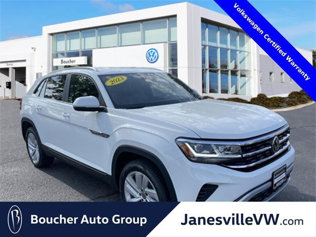 used 2023 Volkswagen Atlas Cross Sport car, priced at $32,470