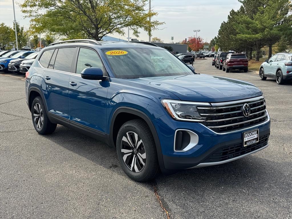 new 2026 Volkswagen Atlas car, priced at $41,990