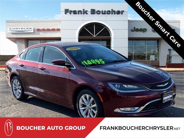 used 2016 Chrysler 200 car, priced at $14,727