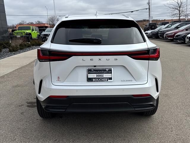 used 2022 Lexus NX 250 car, priced at $38,427