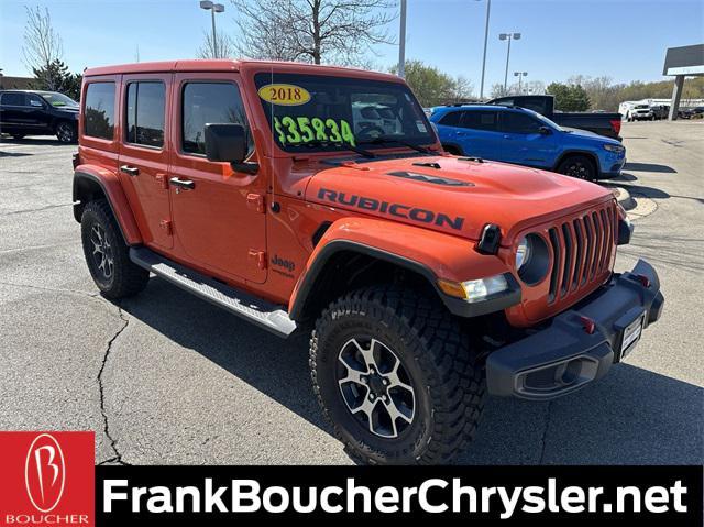 used 2018 Jeep Wrangler Unlimited car, priced at $35,000