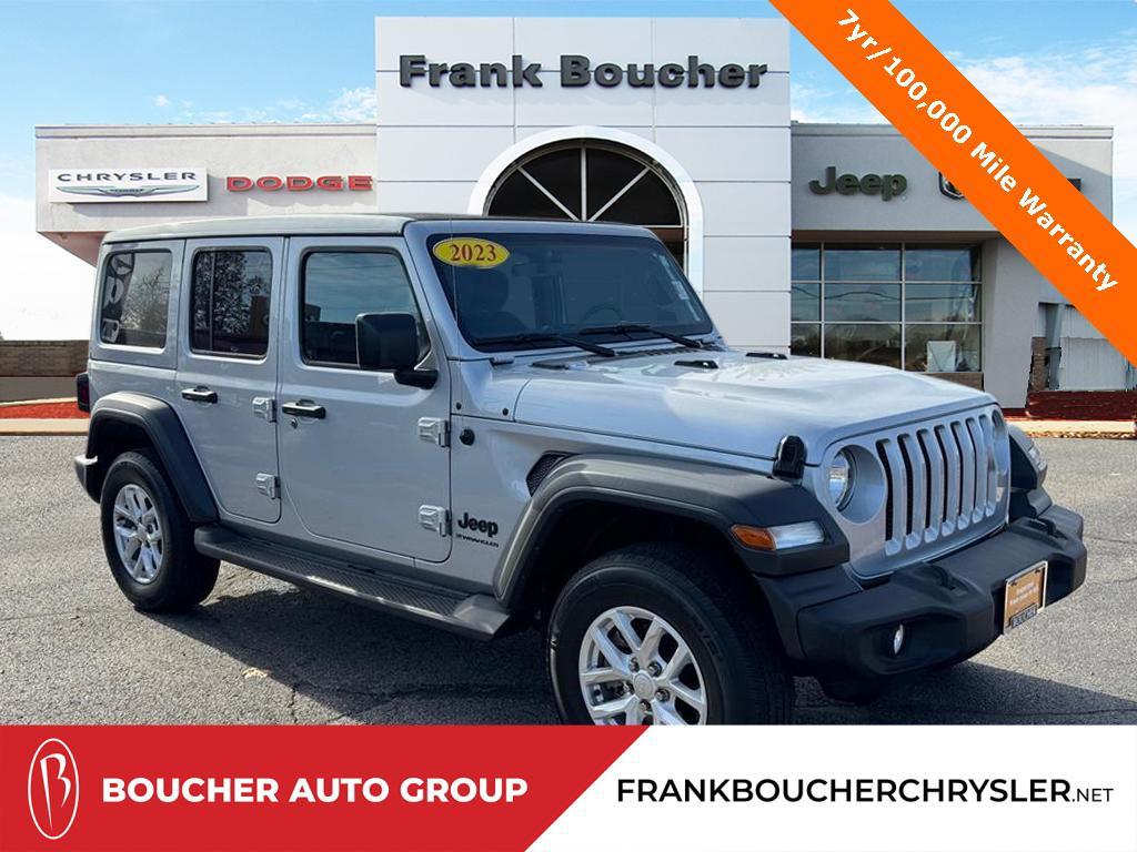 used 2023 Jeep Wrangler car, priced at $30,500