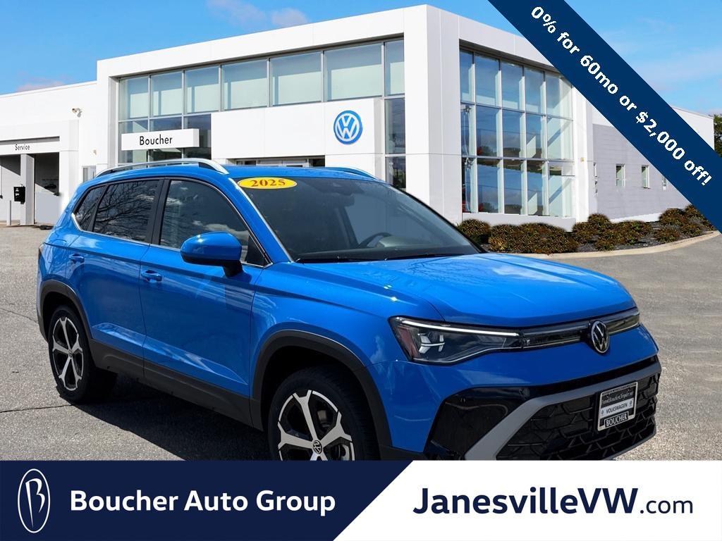 new 2025 Volkswagen Taos car, priced at $33,111