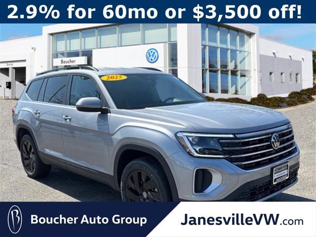 new 2025 Volkswagen Atlas car, priced at $41,949