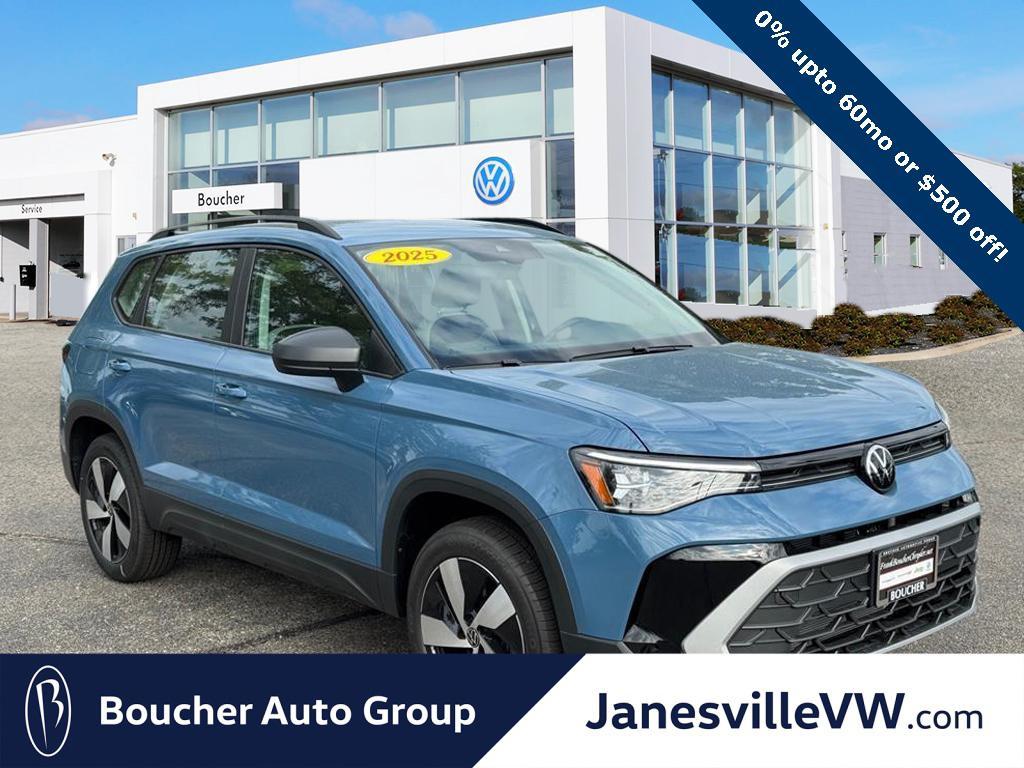 new 2025 Volkswagen Taos car, priced at $26,356