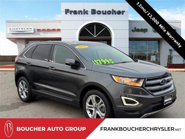 used 2018 Ford Edge car, priced at $16,623