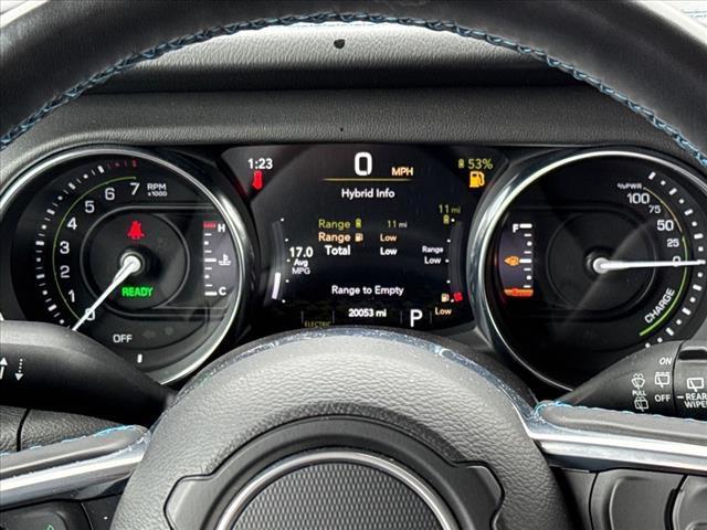 used 2023 Jeep Wrangler 4xe car, priced at $39,800