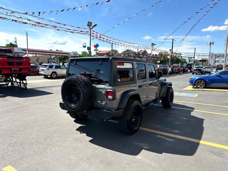 used 2018 Jeep Wrangler Unlimited car, priced at $22,750