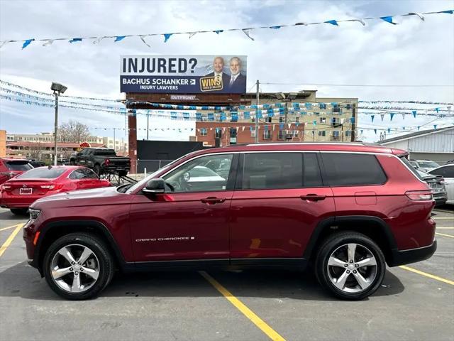 used 2022 Jeep Grand Cherokee L car, priced at $37,490