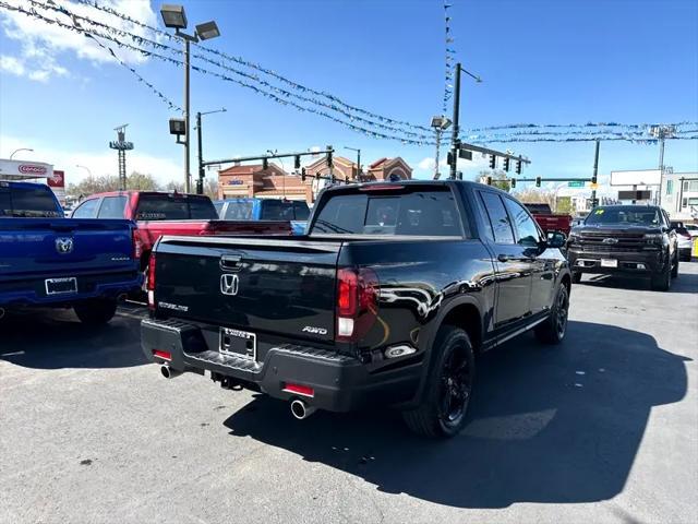 used 2022 Honda Ridgeline car, priced at $37,900