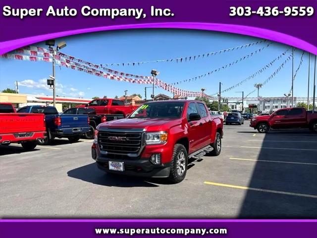 used 2021 GMC Canyon car, priced at $34,900