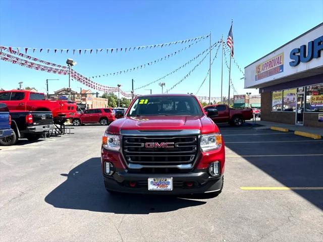 used 2021 GMC Canyon car, priced at $34,900