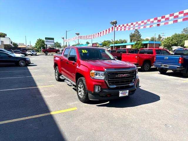 used 2021 GMC Canyon car, priced at $34,900