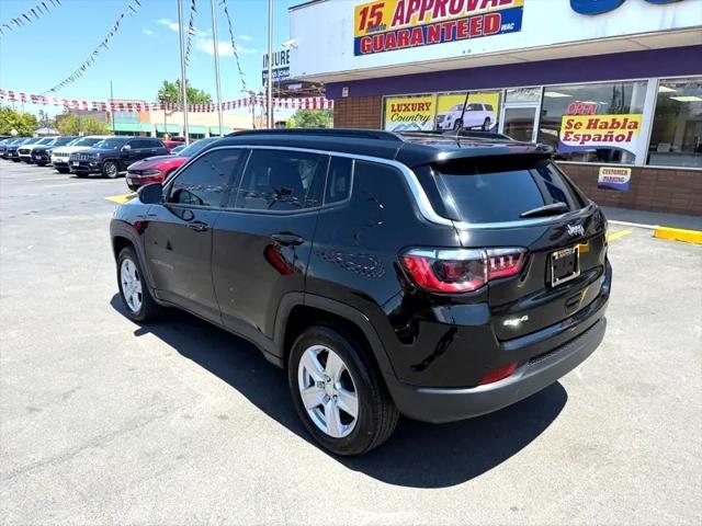 used 2022 Jeep Compass car, priced at $25,900