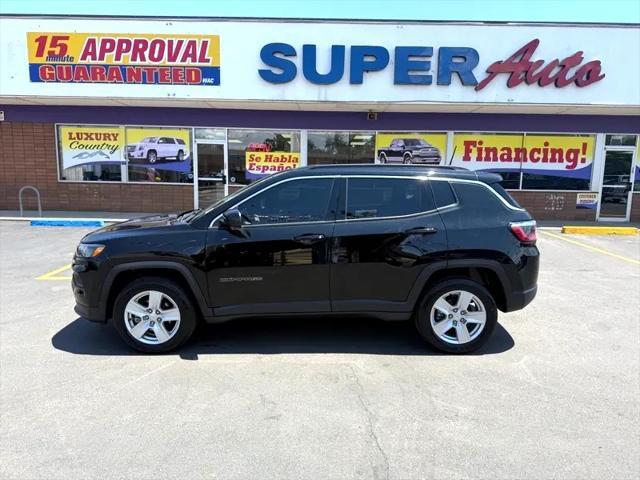 used 2022 Jeep Compass car, priced at $25,900