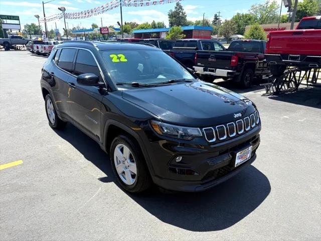 used 2022 Jeep Compass car, priced at $25,900
