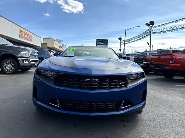 used 2021 Chevrolet Camaro car, priced at $35,390