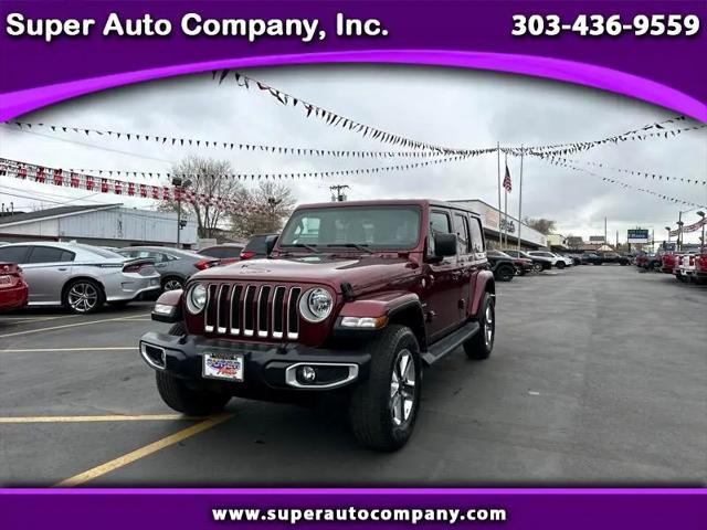 used 2022 Jeep Wrangler Unlimited car, priced at $38,900