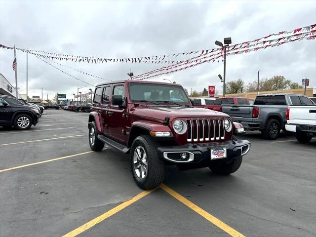 used 2022 Jeep Wrangler Unlimited car, priced at $38,900
