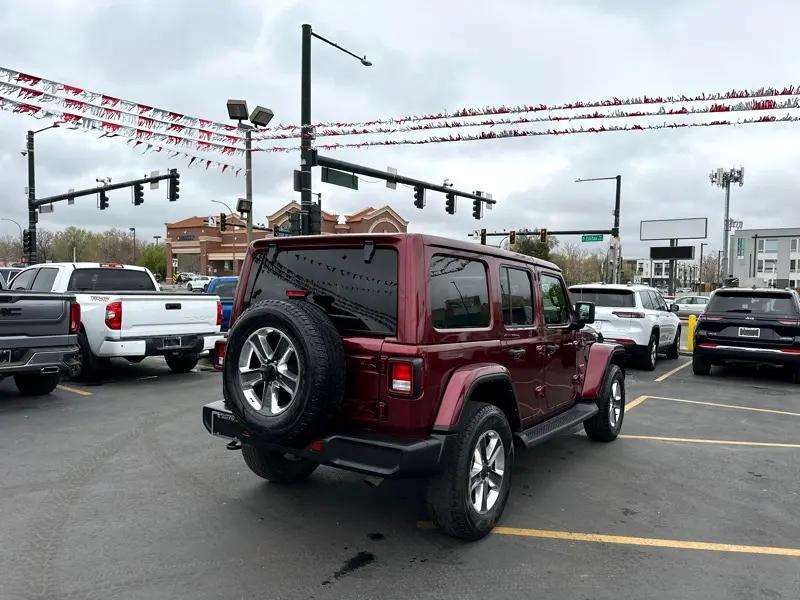 used 2022 Jeep Wrangler Unlimited car, priced at $38,900