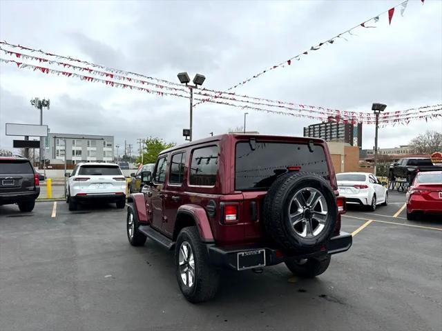 used 2022 Jeep Wrangler Unlimited car, priced at $38,900