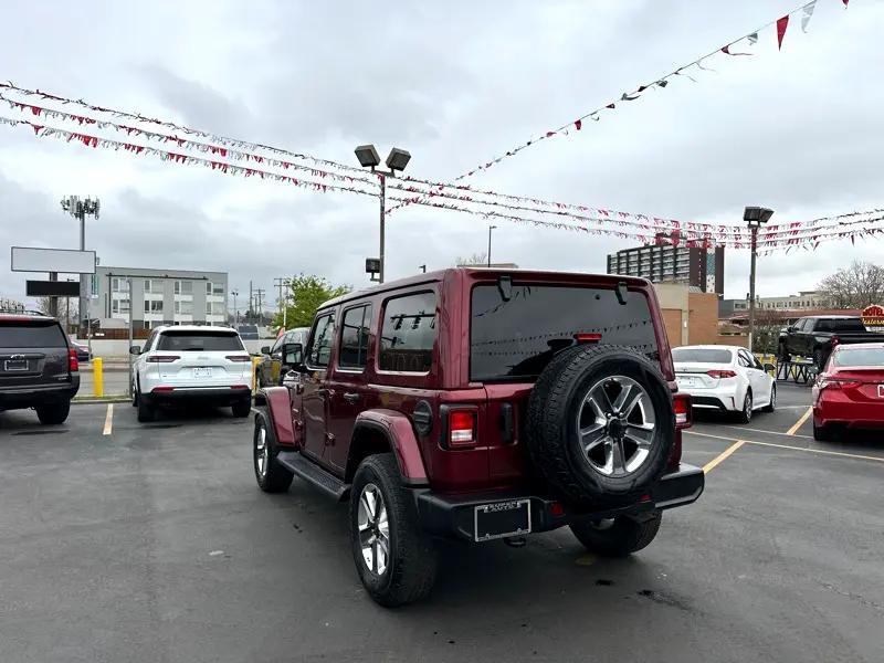 used 2022 Jeep Wrangler Unlimited car, priced at $38,900