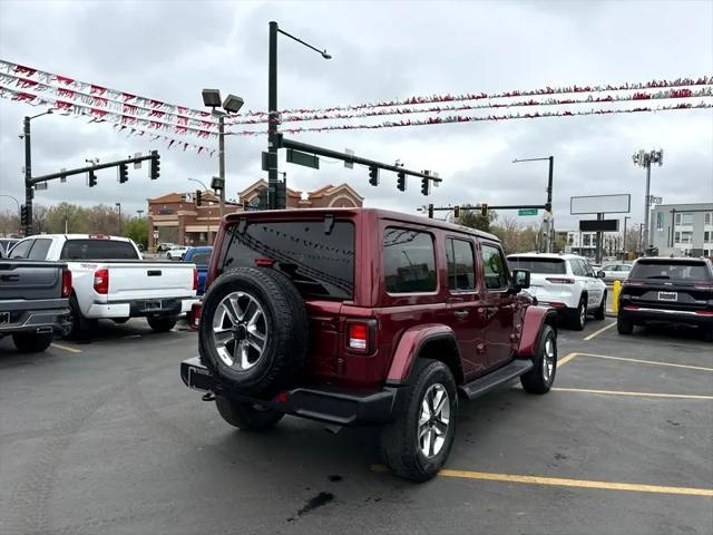 used 2022 Jeep Wrangler Unlimited car, priced at $38,900