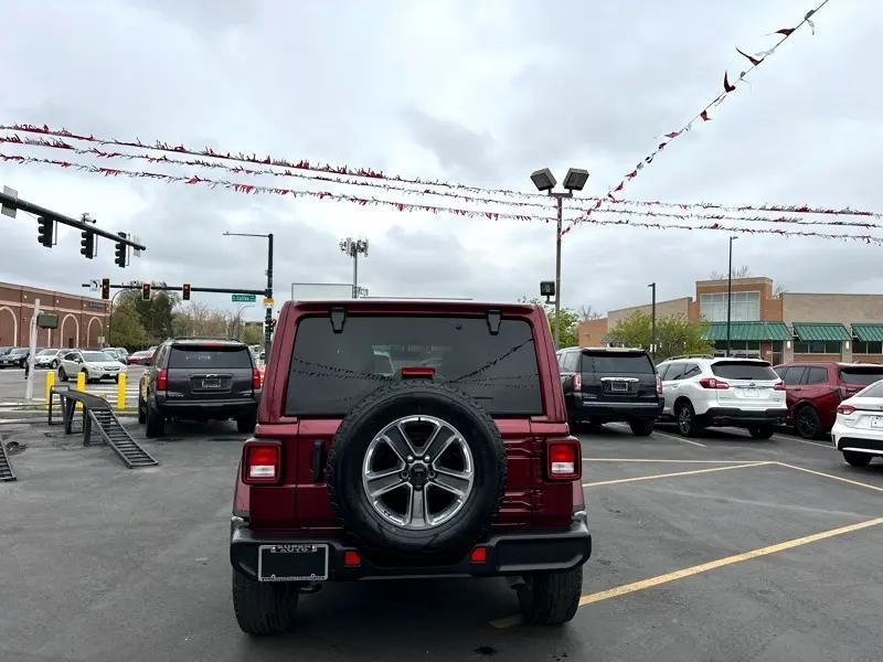 used 2022 Jeep Wrangler Unlimited car, priced at $38,900