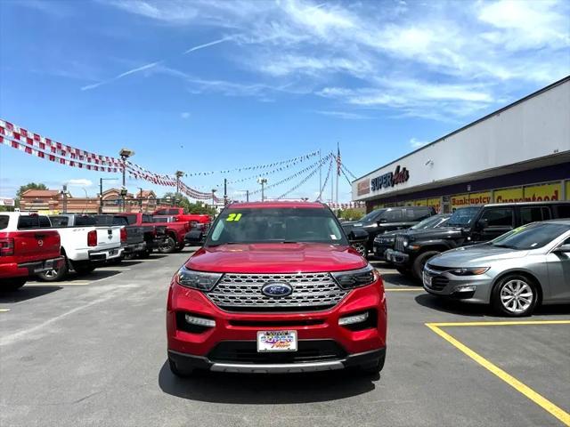 used 2021 Ford Explorer car, priced at $36,900