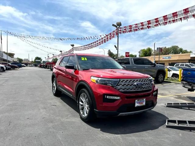 used 2021 Ford Explorer car, priced at $36,900