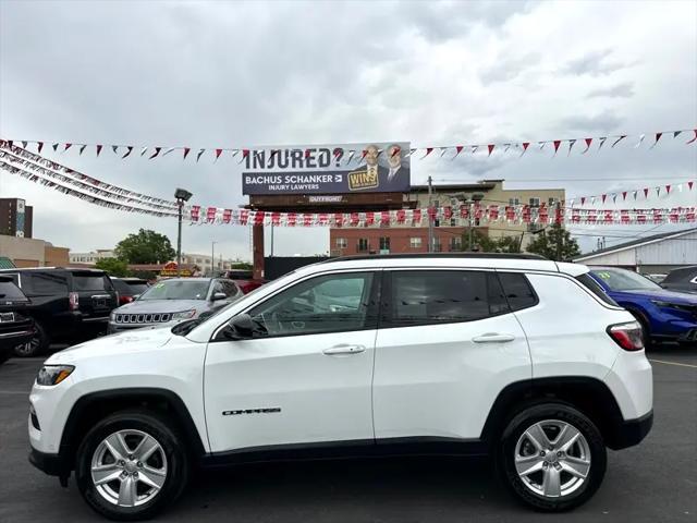 used 2022 Jeep Compass car, priced at $25,900