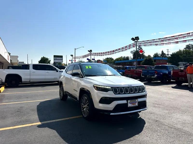 used 2022 Jeep Compass car, priced at $23,900