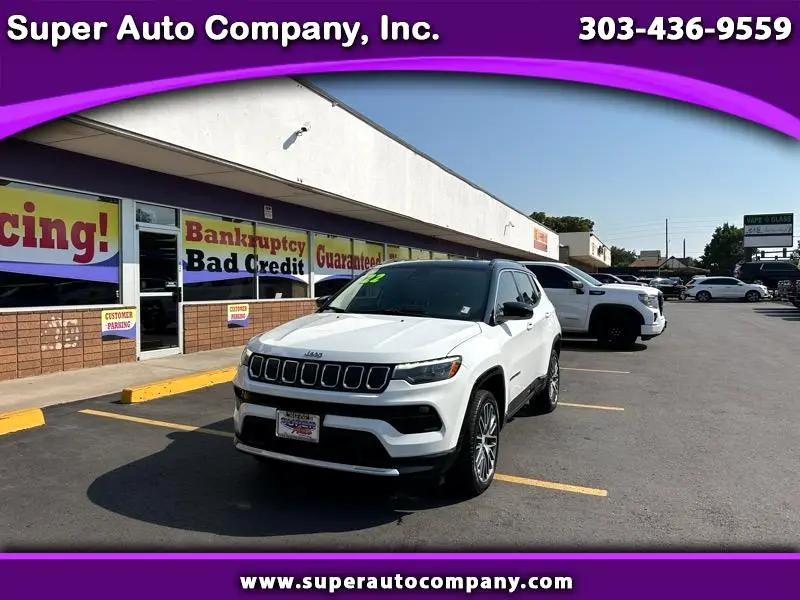 used 2022 Jeep Compass car, priced at $23,900