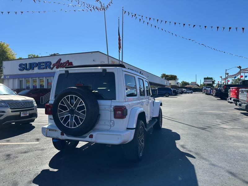 used 2022 Jeep Wrangler Unlimited 4xe car, priced at $43,900