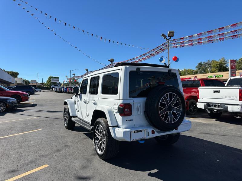 used 2022 Jeep Wrangler Unlimited 4xe car, priced at $43,900