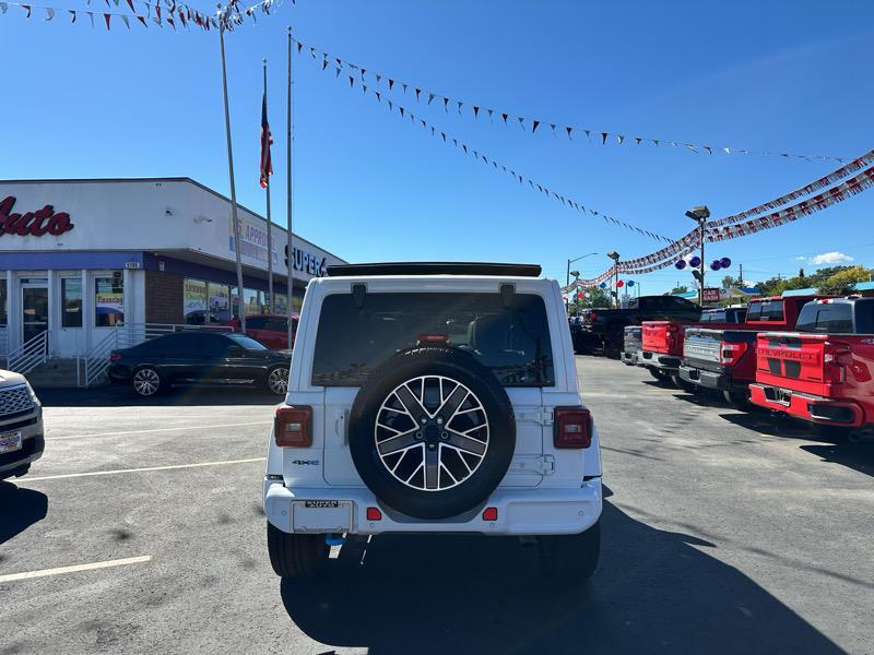 used 2022 Jeep Wrangler Unlimited 4xe car, priced at $43,900