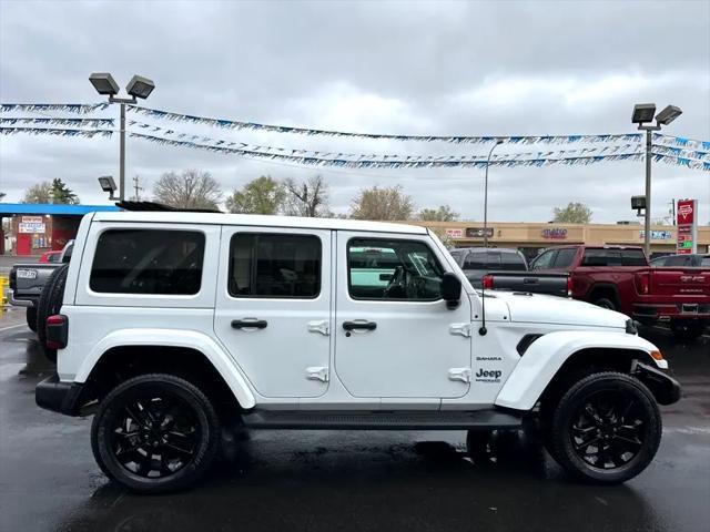 used 2021 Jeep Wrangler Unlimited 4xe car, priced at $36,900