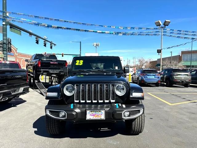used 2023 Jeep Wrangler 4xe car, priced at $34,900