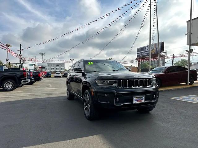 used 2021 Jeep Grand Cherokee L car, priced at $30,900