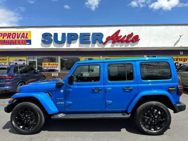 used 2021 Jeep Wrangler Unlimited 4xe car, priced at $32,900