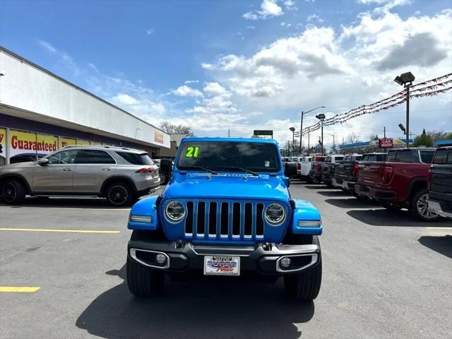 used 2021 Jeep Wrangler Unlimited 4xe car, priced at $32,900