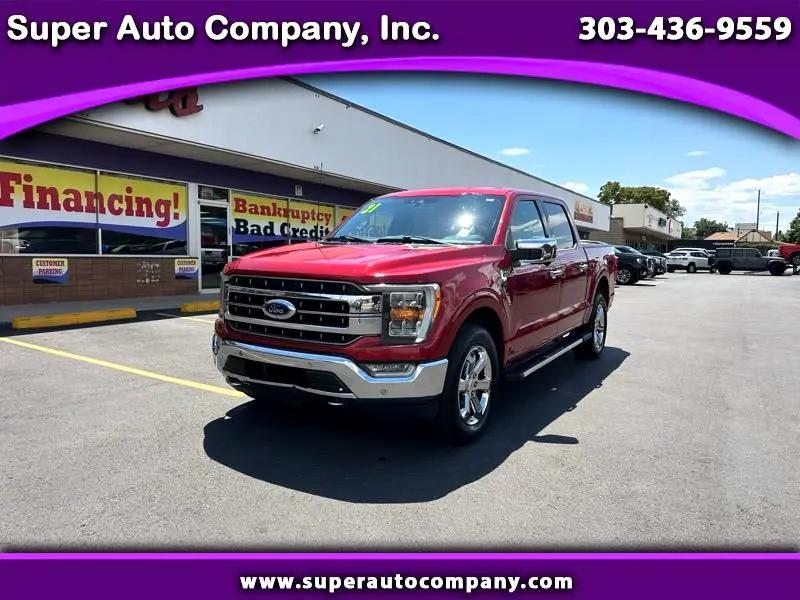 used 2021 Ford F-150 car, priced at $39,890